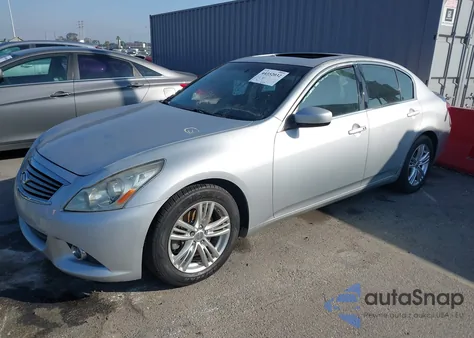 2011 Infiniti G37 Journey z USA, uszkodzony, nr VIN JN1CV6AP4BM305058
